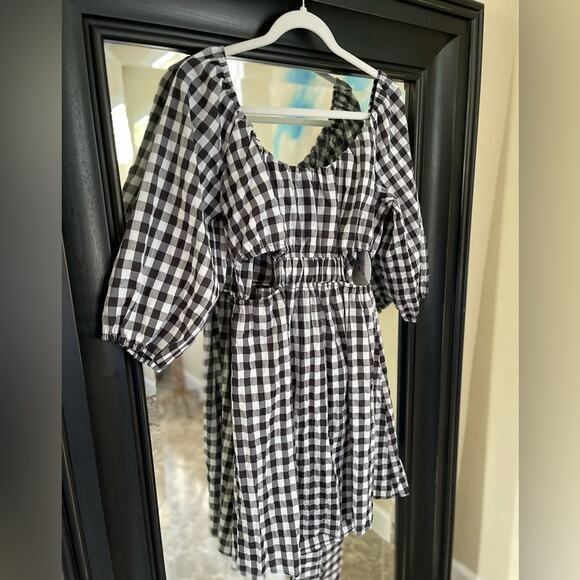 NWT Princess Polly Ellie Gingham Mini Dress Size 10 - Picture 3 of 10